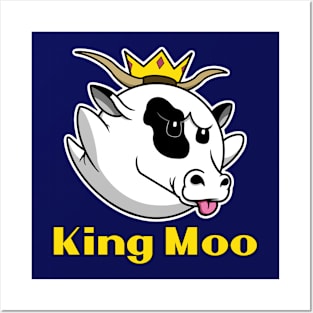 King Moo Posters and Art